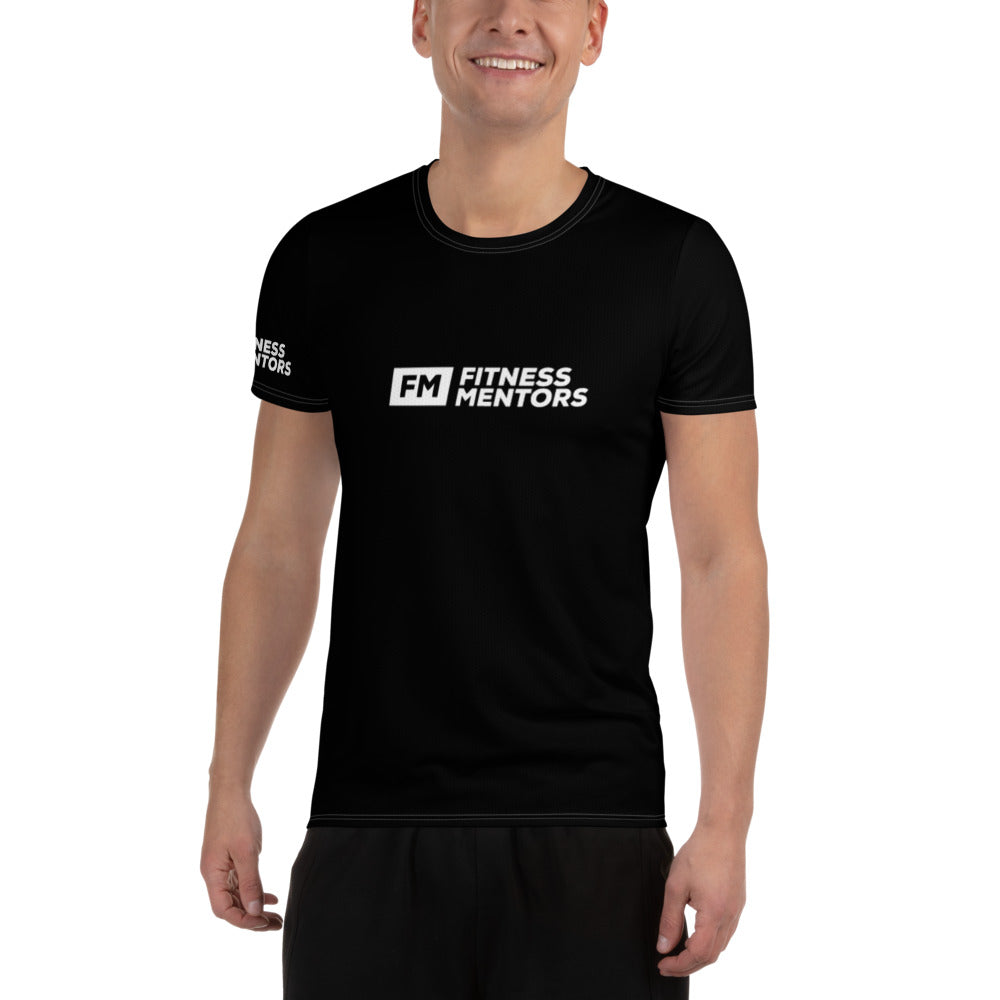 Fitness Mentors Jersey Style Men's Workout Shirt