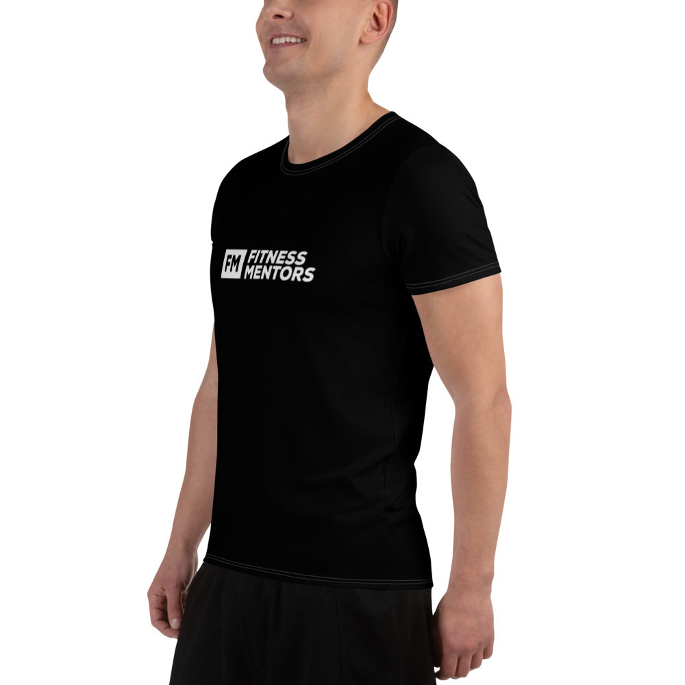 Fitness Mentors Jersey Style Men's Workout Shirt